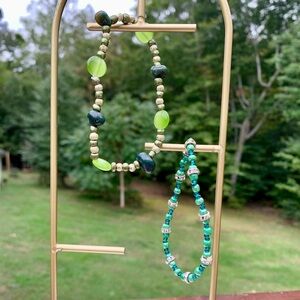 Princess and the frog inspired bracelet set 👑💚